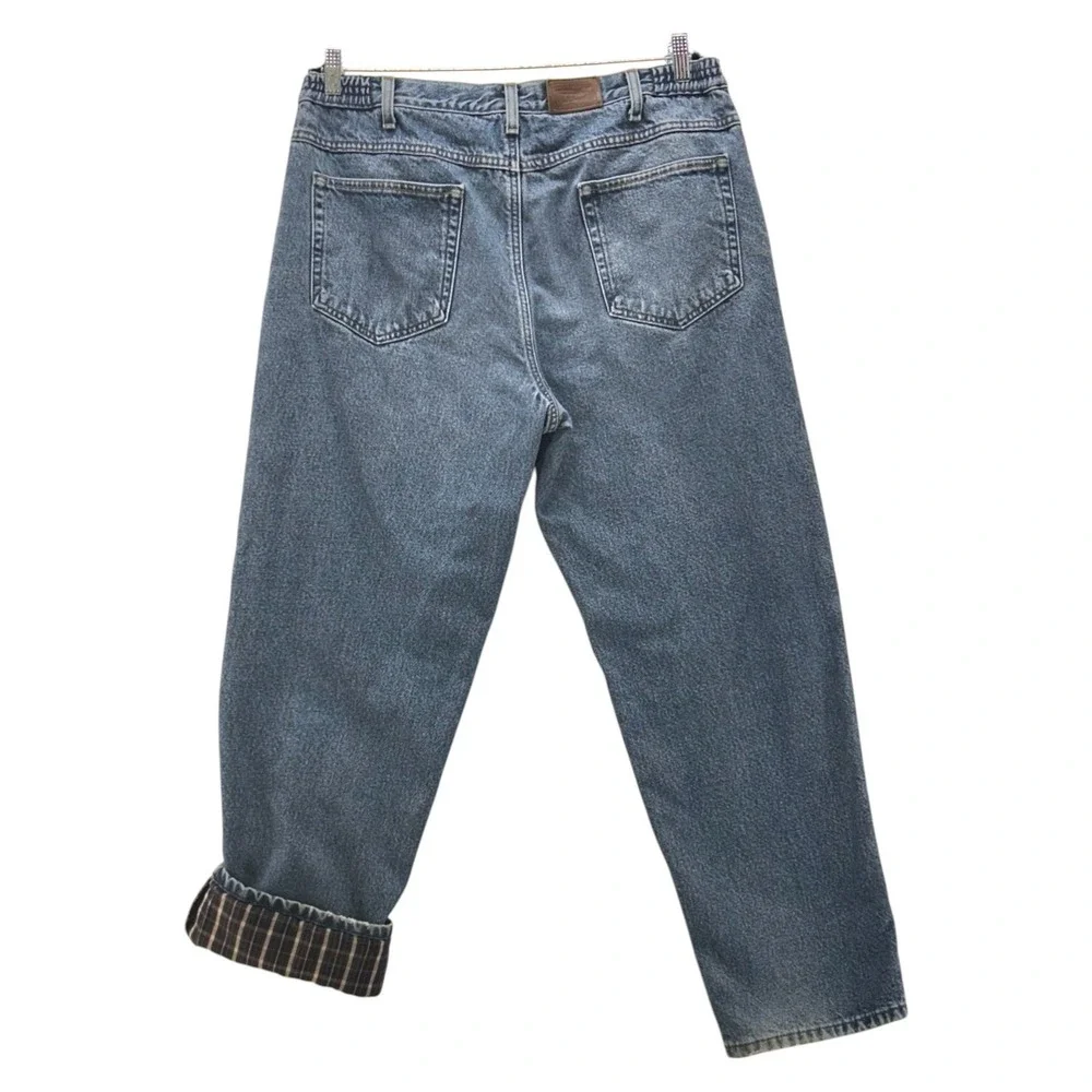 LL Bean Flannel Lined Jeans‎ 38